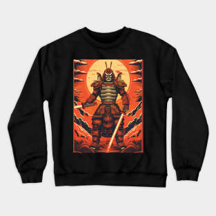 Japanese samurai movie poster Crewneck Sweatshirt